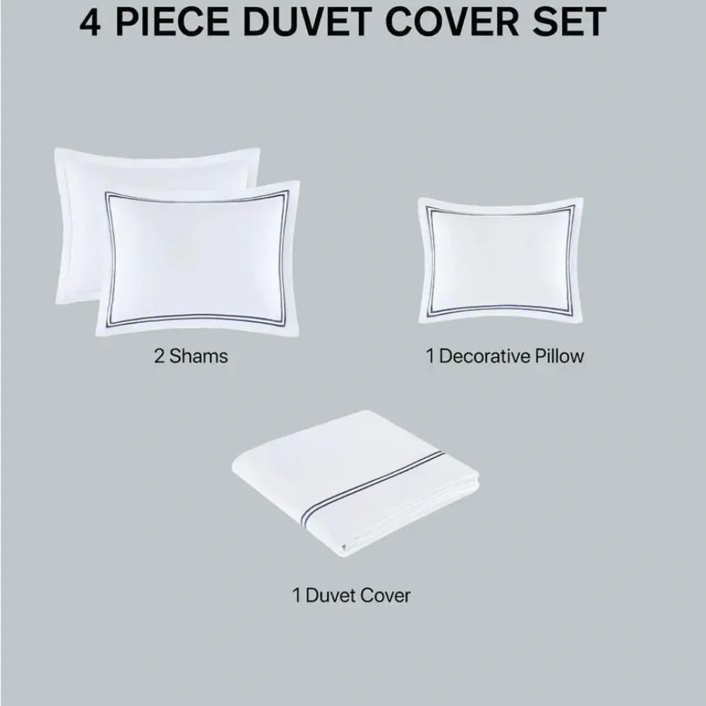 Madison Park Signature 500 Thread Count Luxury Collection Queen - Picture 4 of 9